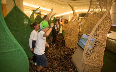 Shopping do RJ recebe exposição interativa gratuita sobre natureza