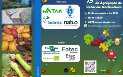 15º Seminário de Agregação de Valor em Horticultura