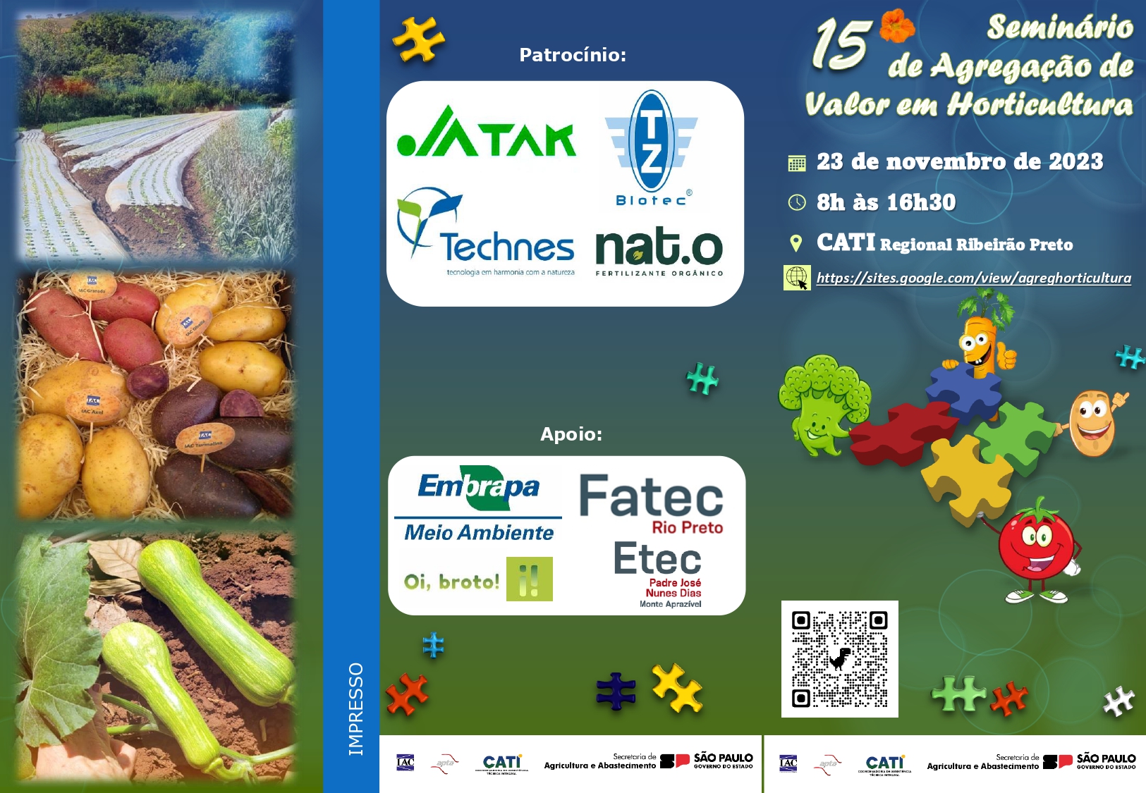 15º Seminário de Agregação de Valor em Horticultura