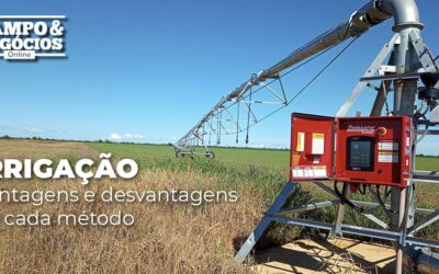 Irrigação potencializa produção no campo