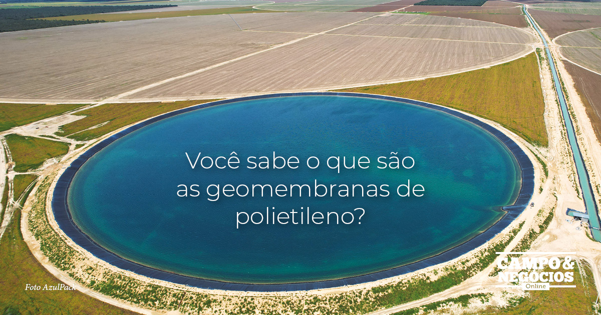 Você sabe o que são as geomembranas de polietileno?