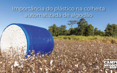 Importância do plástico na colheita automatizada de algodão