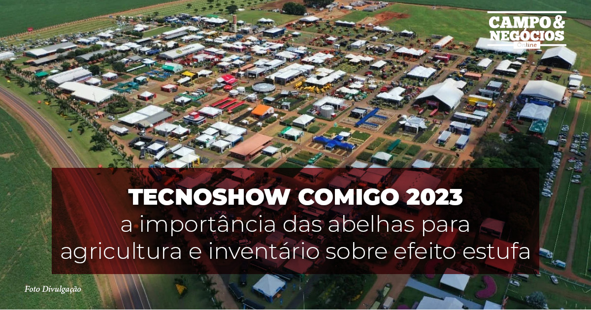 Tecnoshow Comigo 2023: a importância das abelhas para agricultura e inventário sobre efeito estufa