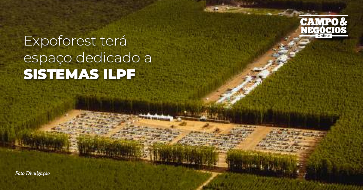 Expoforest terá espaço dedicado a sistemas ILPF