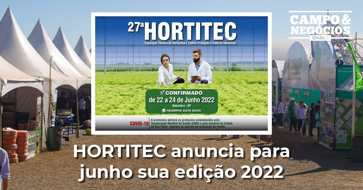 HORTITEC anuncia para junho sua edição 2022