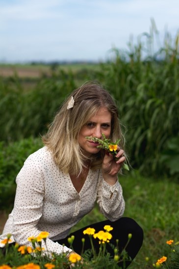 Deborah Gaiotto, proprietária da Fazenda Maria